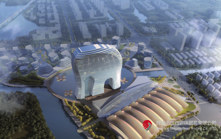 8月22日，在鋼板發(fā)運現(xiàn)場，看著一車車裝載整齊的鋼板陸續(xù)啟程，站在一旁的河鋼集團舞鋼公司營銷負責(zé)人表情激動：“這千余噸高層建筑用鋼板將用于浙江湖州南潯的地標(biāo)性建筑——南潯大象酒店及會展中心項目的關(guān)鍵部位。這是我們公司用精品特鋼助力長三角一體化建設(shè)的又一生動體現(xiàn)！”